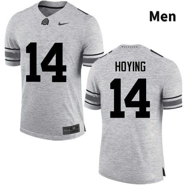 Ohio State Buckeyes Bobby Hoying Men's #14 Gray Game Stitched College Football Jersey